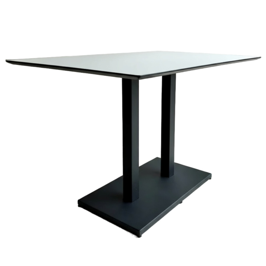 Стол Chelsea Mono черный белый матовый_1